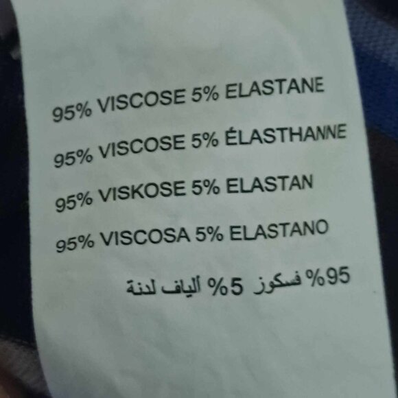 STUNNING 0X - Addition Elle | Striped Asymmetric Faux Wrap Dress - Picture 6 of 8